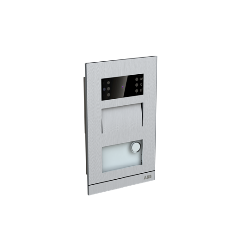 Mini video outdoor station, 1 pushbutton,Aluminum alloy, surface-mounted installation