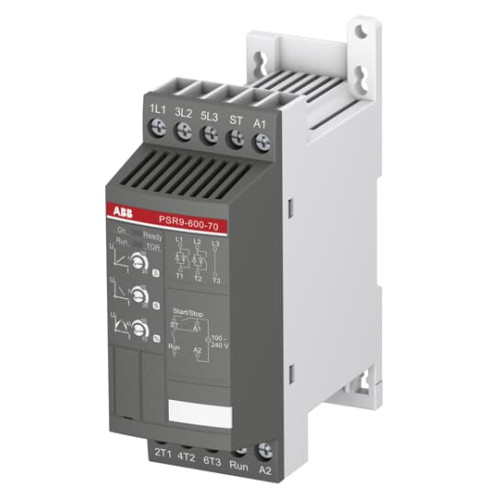 4kW (9A) , PSR Basic Softstart, 100 to 240VAC control