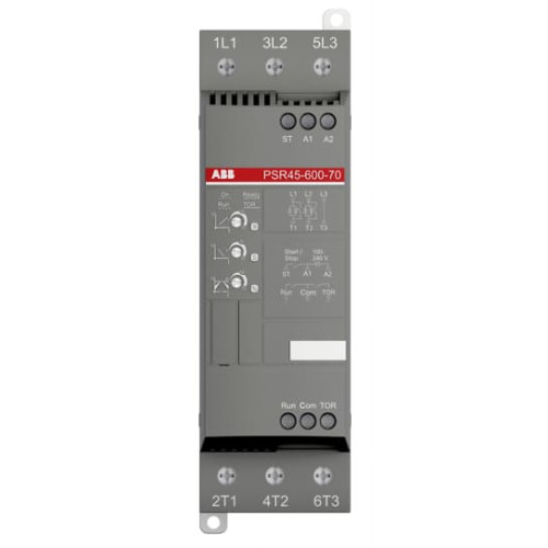 22kW (45A) , PSR Basic Softstart, 100 to 240VAC control