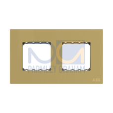 Frame 2-gang(s) Matt Gold - Millenium