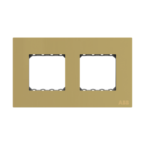 Frame 2-gang(s) Matt Gold - Millenium