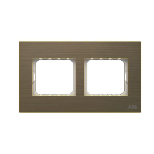Frame 2-gang(s) Antique Gold - Millenium