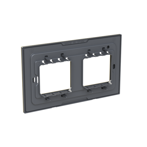 Frame 2-gang(s) Matt Gold - Millenium