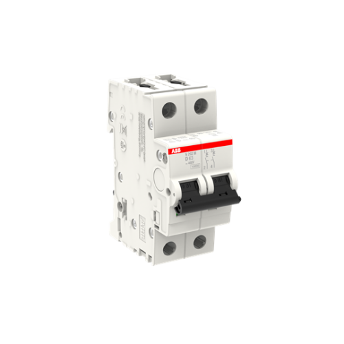 2-Pole, Type D 10kA, 63A