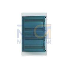 65P18X42 Consumer unit , Surface mounting, 72 modules, 4 row(s), IP65,  Door: Single, Plastic, Transparent, Dimensions: 735 mm x 430 mm x 155 mm