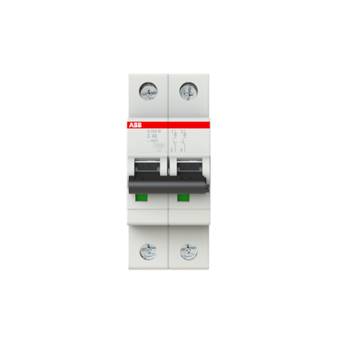 2-Pole, Type C 10kA, 40A