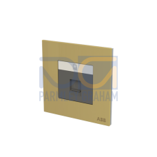 Data outlet 1 gang Matt Gold - Millenium