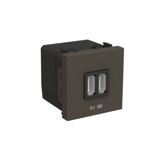 USB charger Breakout cable Anthracite Polished - Millenium