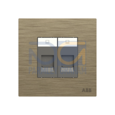 Data outlet 2 gang Antique Gold - Millenium