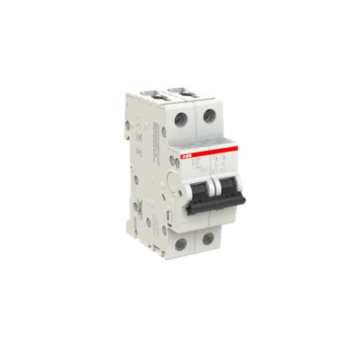 2-Pole, Type D 6kA, 3A