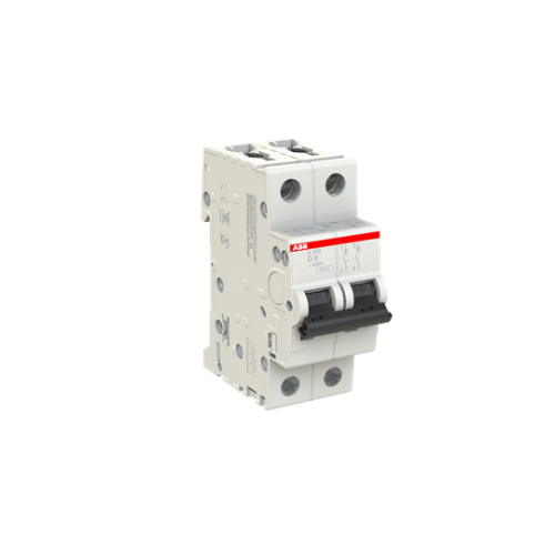 2-Pole, Type D 6kA, 6A