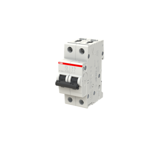 S202-Z1 Miniature Circuit Breaker - 2P - Z - 1 A