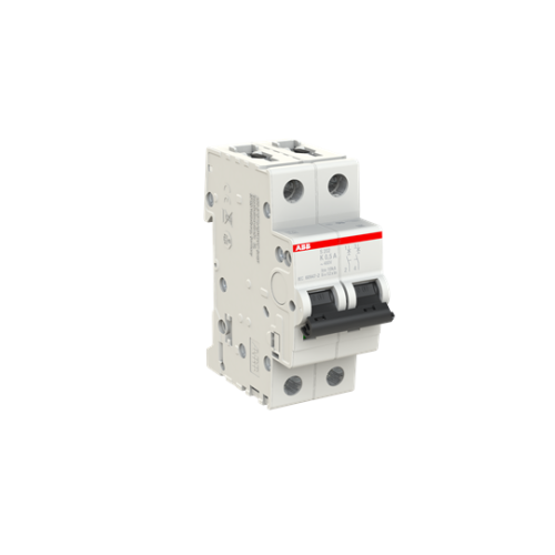 S202-K0.5 Miniature Circuit Breaker - 2P - K - 0.5 A