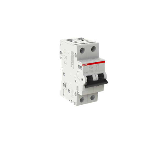 2-Pole, Type K 6kA, 50A