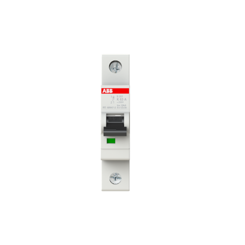 1-Pole, Type K 6kA, 63A