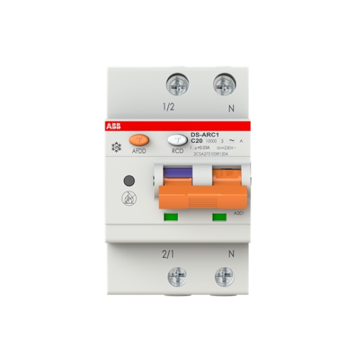 DS-ARC1 M C20 A30 Arc fault detection device integrated with RCBO