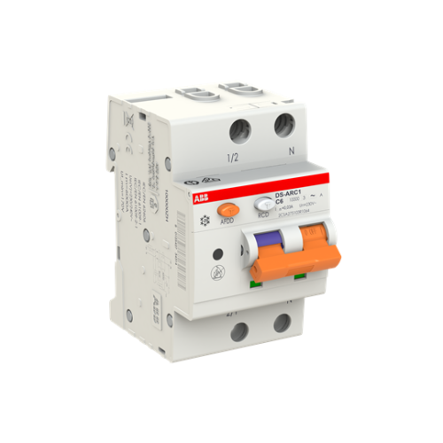 DS-ARC1 M C6 A30 Arc fault detection device integrated with RCBO