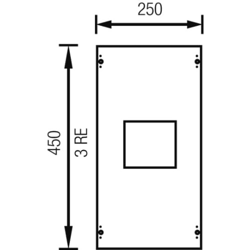 ED320T4 Main circuit breaker Tmax not connected 450 mm x 250 mm x 200 mm , 0 , 00