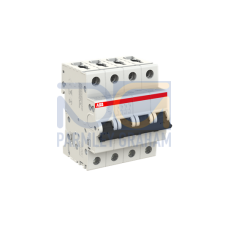 S204-C3 Miniature Circuit Breaker - 4P - C - 3 A