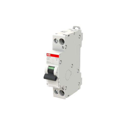 SN201 M-C25 Miniature circuit breaker - 1+NP - C - 25 A