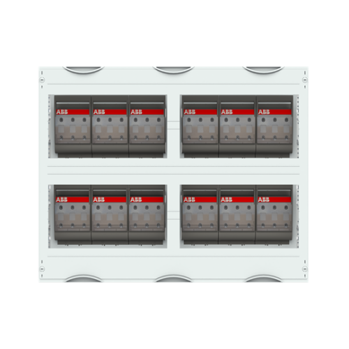 MT337B NH00-fuse switch disconnector 600 mm x 750 mm x 200 mm , 0
