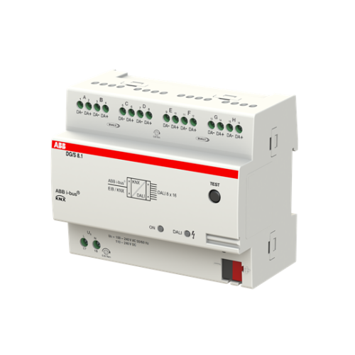 DG/S8.1 DALI Gateway, 8-fold, MDRC