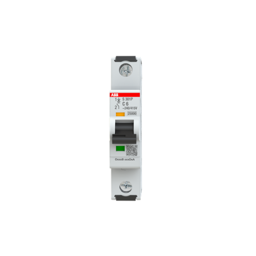 S301P-C6 Miniature Circuit Breaker - 1P - C - 6 A