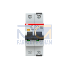 S302P-C10 Miniature Circuit Breaker - 2P - C - 10 A