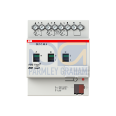 SE/S3.16.1 Energy Actuator, 3-fold, 16/20 A, MDRC