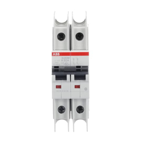 SU202M-K60 Miniature Circuit Breaker - 2P - K - 60 A