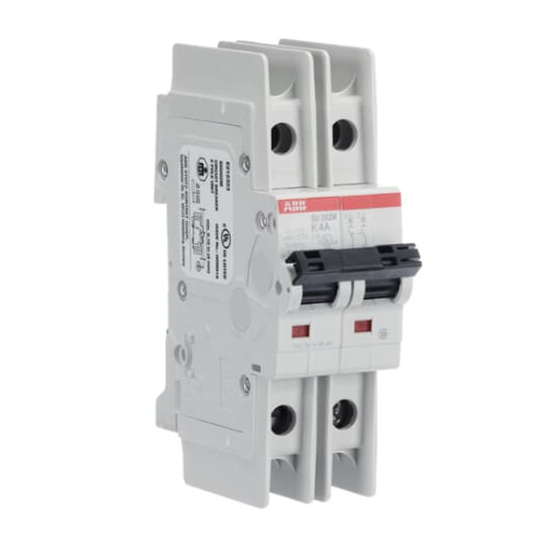SU202M-K4 Miniature Circuit Breaker - 2P - K - 4 A