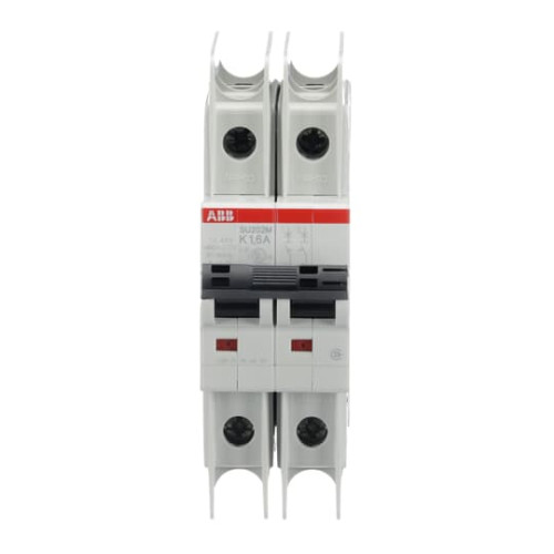 SU202M-K1.6 Miniature Circuit Breaker - 2P - K - 1.6 A