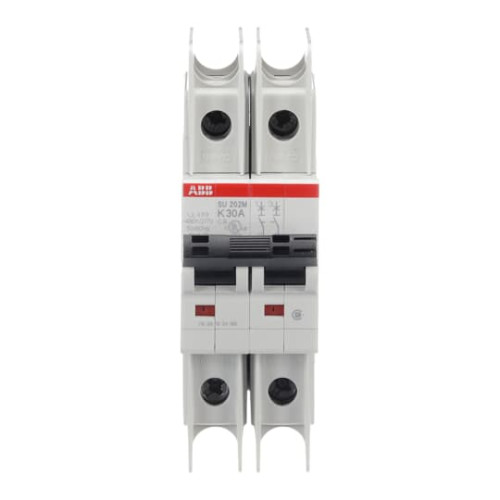 SU202M-K30 Miniature Circuit Breaker - 2P - K - 30 A