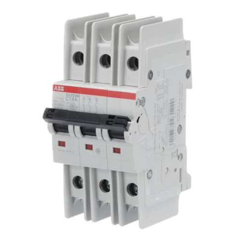 SU203M-C1.6 Miniature Circuit Breaker - 3P - C - 1.6 A