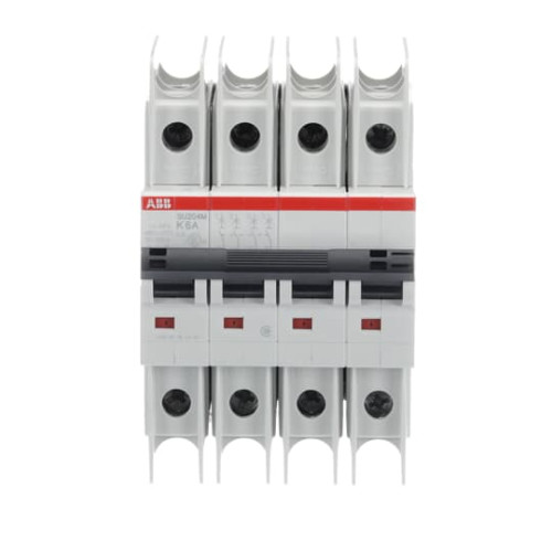 SU204M-K6 Miniature Circuit Breaker - 4P - K - 6 A