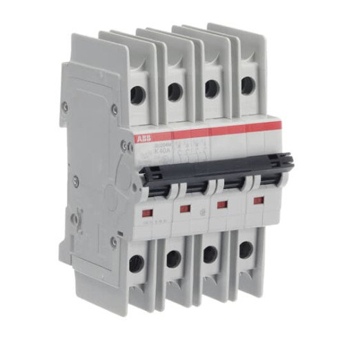 SU204M-K40 Miniature Circuit Breaker - 4P - K - 40 A