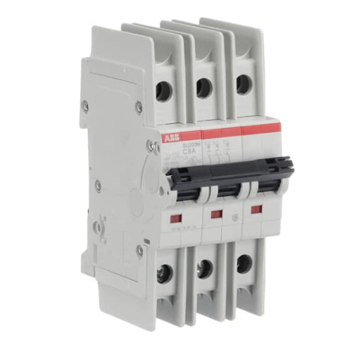 SU203M-C8 Miniature Circuit Breaker - 3P - C - 8 A