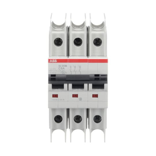 SU203M-C6 Miniature Circuit Breaker - 3P - C - 6 A