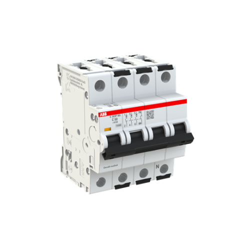 S303P-C50NA Miniature Circuit Breaker - 3+NP - C - 50 A