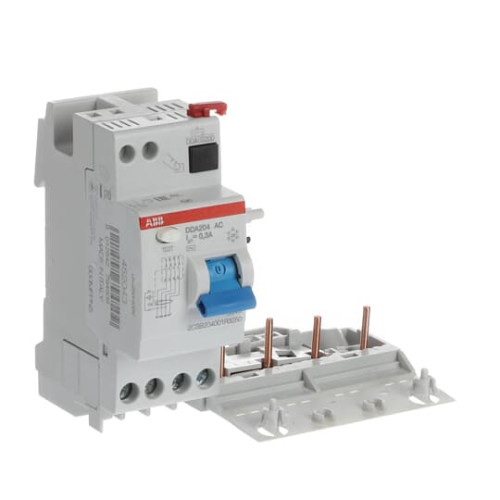 DDA204 AC-25/0.3 Residual Current Device Block