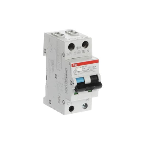 DS201 B10 A30 Residual Current Circuit Breaker with Overcurrent Protection