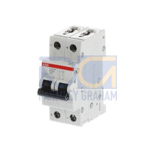 S202M-K6UC Miniature Circuit Breaker - 2P - K - 6 A