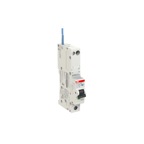 DSE201 M C16 A10 - N Blue Residual Current Circuit Breaker with Overcurrent Protection
