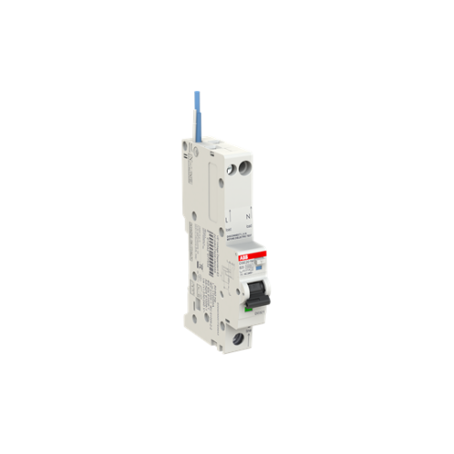 DSE201 M B25 AC10 - N Blue Residual Current Circuit Breaker with Overcurrent Protection