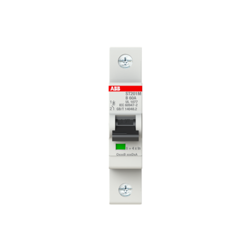 Miniature Circuit Breaker - ST200M - 1P - 60 A - B