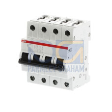 S204M-B6 Miniature Circuit Breaker - 4P - B - 6 A