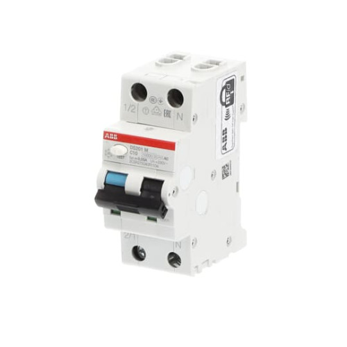 DS201 M C10 AC30 Residual Current Circuit Breaker with Overcurrent Protection