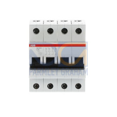 SH204-C6 Miniature Circuit Breaker - 4P - C - 6 A