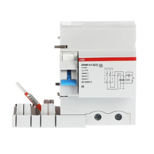 DDA802 A S-63/0.3 Residual Current Device Block