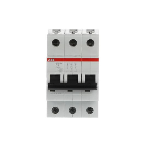 3-Pole, Type C 10kA, 1A